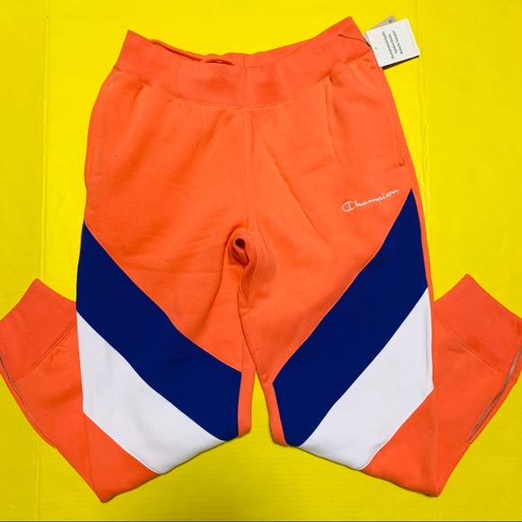 champion papaya sweatpants